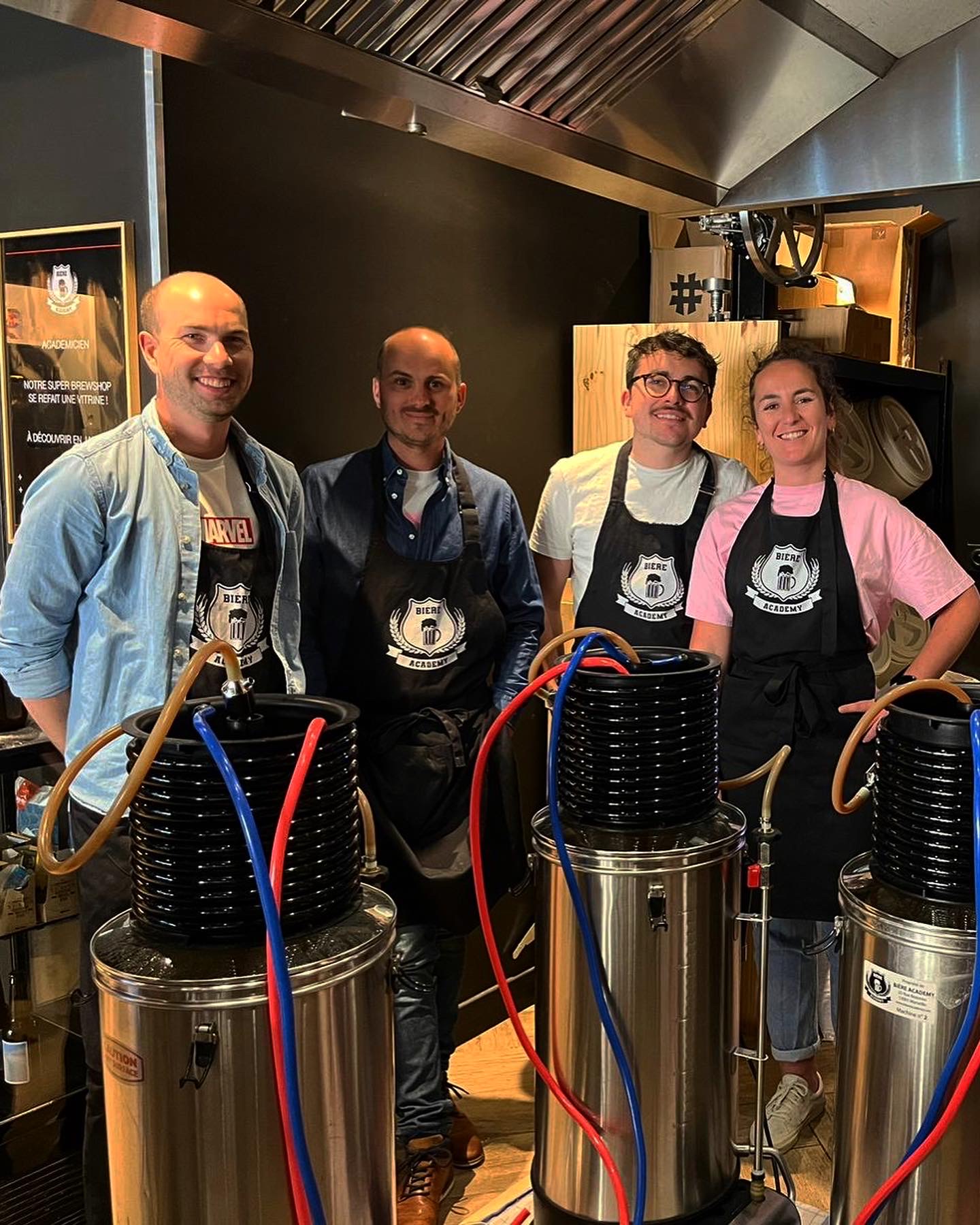 atelier de brassage de bière